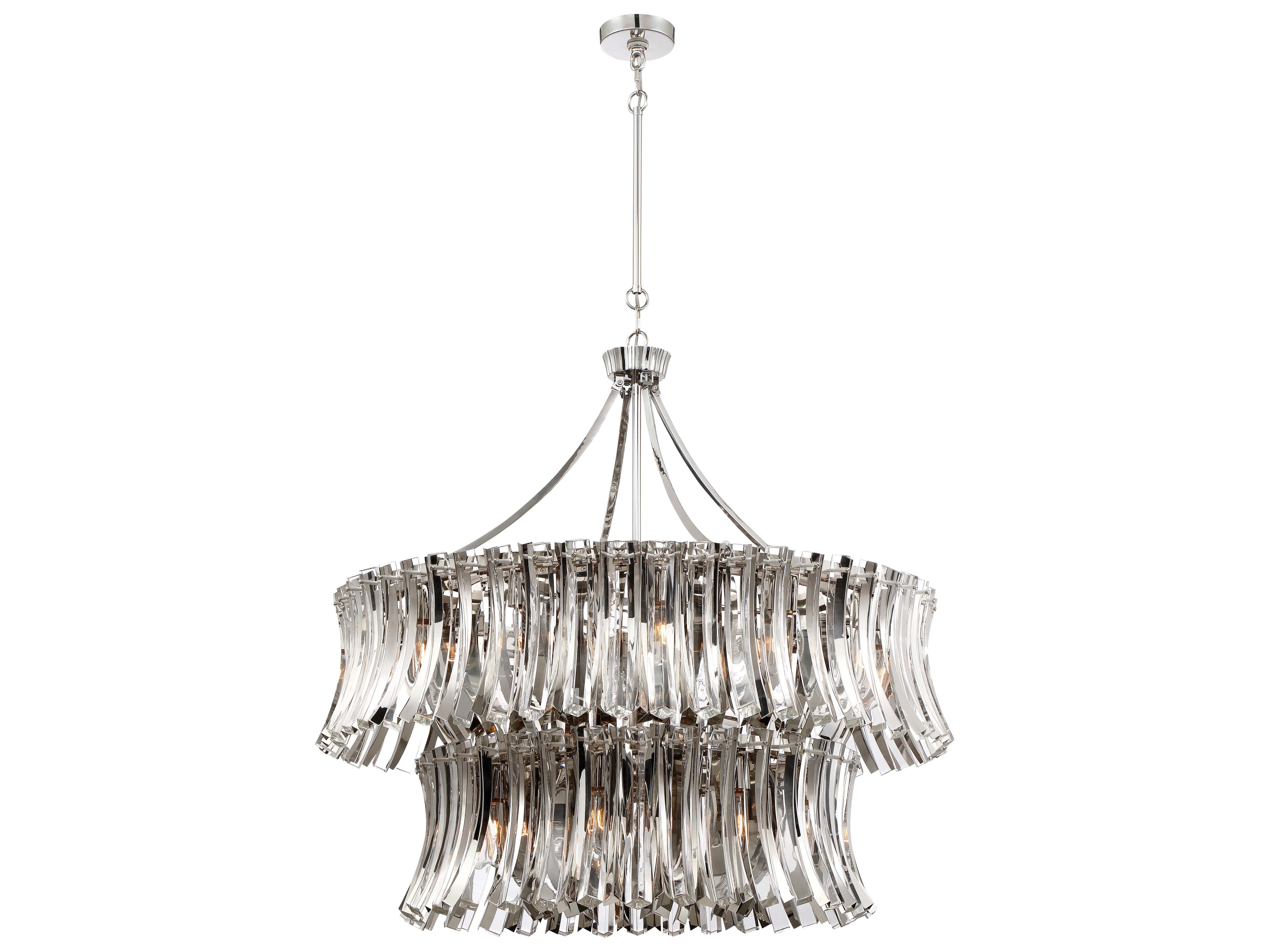 Metropolitan Lighting Elegance Royale Polished Nickel 39 Wide Crystal Gl Medium Chandelier Metropolitan Lighting Elegance Royale Polished Nickel 39 Wide Crystal Gl Medium Chandelier