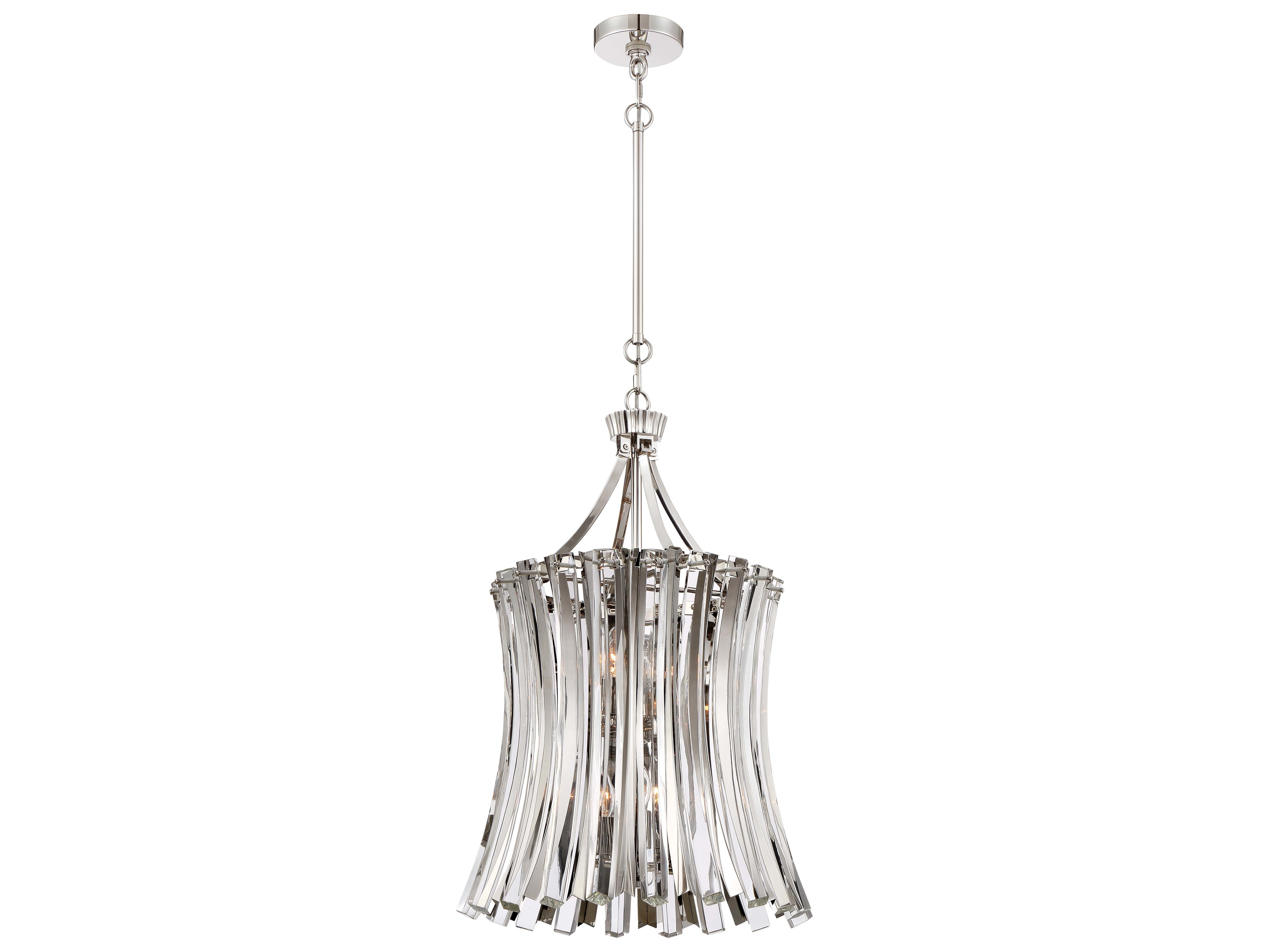 Metropolitan Lighting Elegance Royale Polished Nickel 19 Wide Metropolitan Lighting Elegance Royale