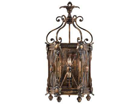 Metropolitan Foyer Bronze Oxide Glass Wall Sconce