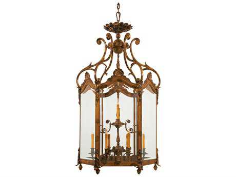 Metropolitan 12-Light Oxide Bronze Glass Pendant
