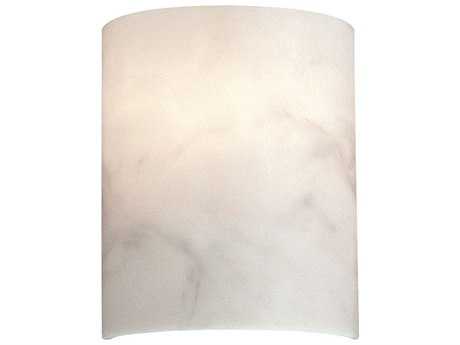 Metropolitan 1-Light White Glass Wall Sconce