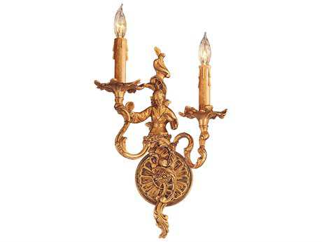 Metropolitan French Gold Wall Sconce