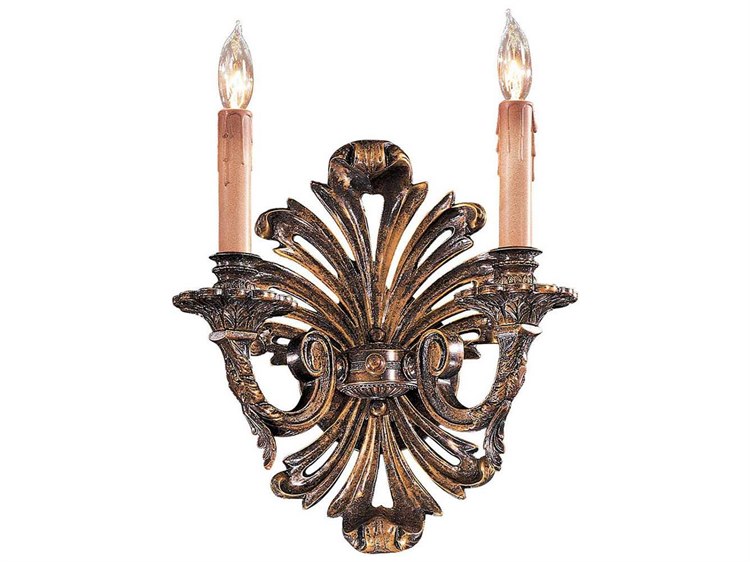 Metropolitan Oxide French Gold Wall Sconce