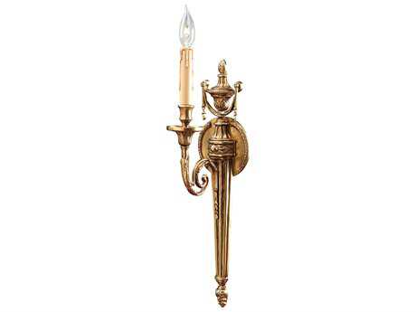 Metropolitan 1-Light Stained Gold Wall Sconce