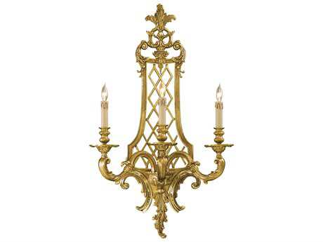 Metropolitan French Gold Wall Sconce