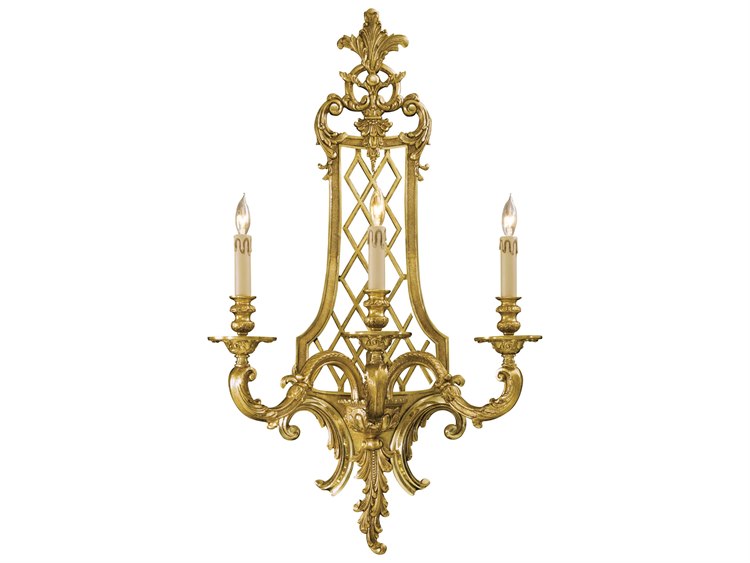 Metropolitan French Gold Wall Sconce