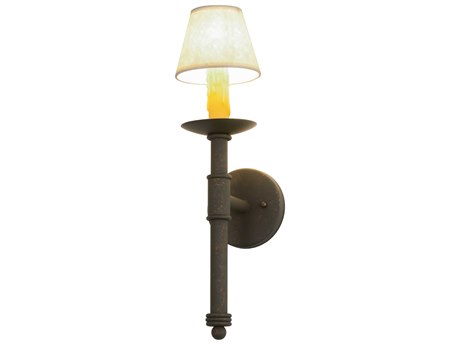 Meyda Amada Gilded Tobacco Bronze Wall Sconce