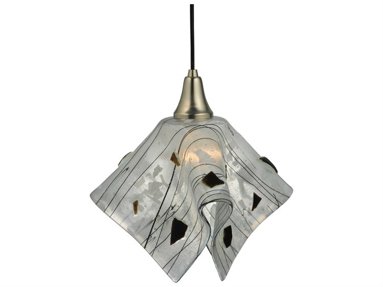 Meyda Metro Fusion 1-Light Gray Pendant