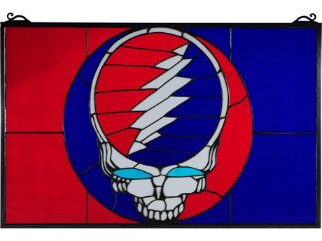 Meyda Grateful Dead Stained Glass Window