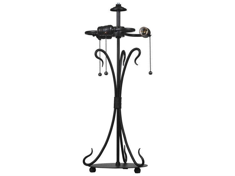 Meyda Wrought Iron Table Lamp Base