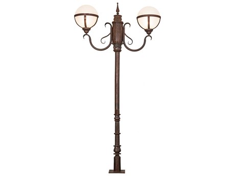 Meyda Bola 2 - Light Outdoor Post Light