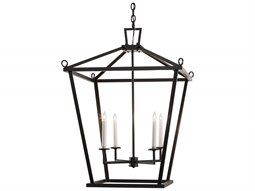 Meyda Kitzi 4-Light Bronze Glass Candelabra Chandelier