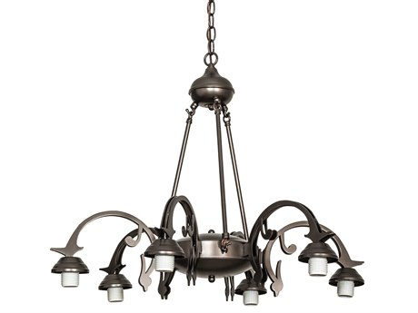 Meyda 6-Light Oil Rubbed Bronze Chandelier