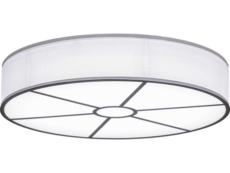 Meyda Cilindro Oil Rubbed Bronze LED Drum Flush Mount