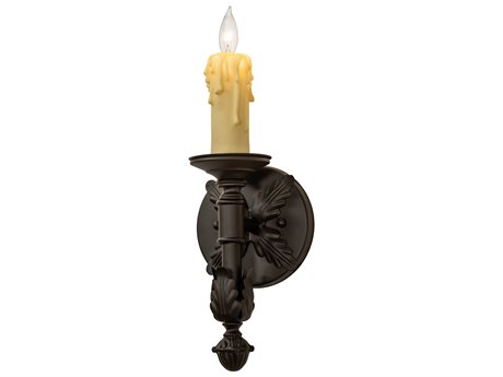 Meyda Clovis 1-Light Oil Rubbed Bronze Wall Sconce