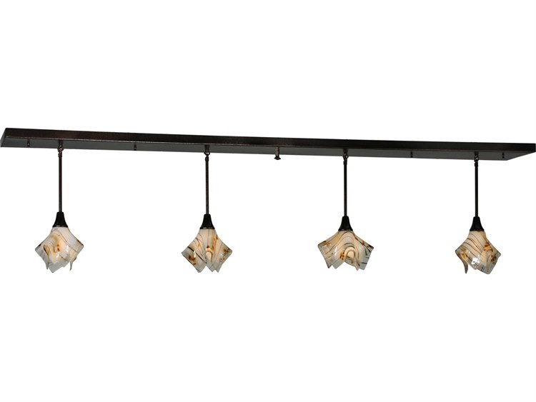 Meyda Metro Fusion 4-Light Copper Island Pendant