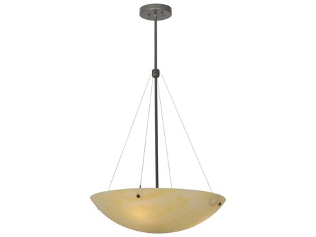 Meyda Cypola 3-Light Bronze Bowl Pendant