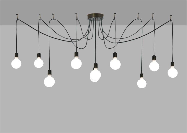 Meyda Contemporary 1-Light Bronze Globe Pendant