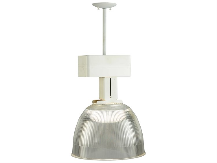 Meyda Contemporary 1-Light White Bell Pendant