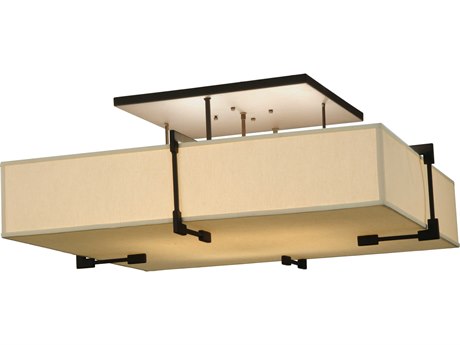 Meyda Quadrato Massage 8-light Semi-Flush Mount Light