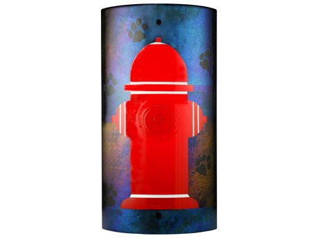 Meyda Metro Fusion 2-Light Black Wall Sconce