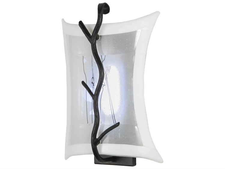 Meyda Twigs 1-Light Black LED Wall Sconce