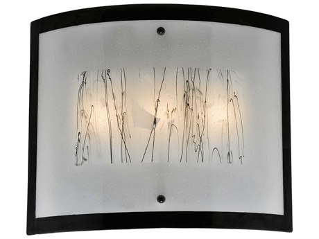 Meyda Twigs 20" Tall 3-Light Black Wall Sconce