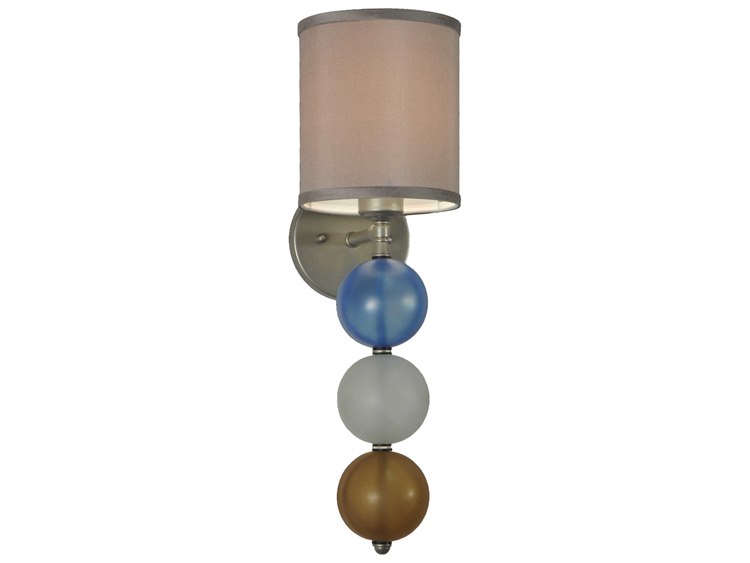 Meyda Contemporary 1-Light Gray Wall Sconce