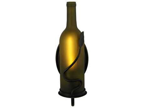 Meyda Tuscan Vineyard 1-Light Brown Glass Wall Sconce