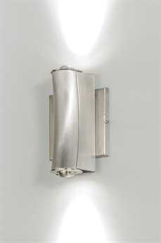 Meyda Contemporary 7" Tall 2-Light Steel LED Wall Sconce