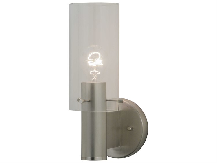 Meyda Contemporary 1-Light Nickel Wall Sconce
