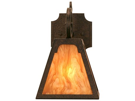Meyda Dalton 1-Light Cajun Spice Brown Wall Sconce