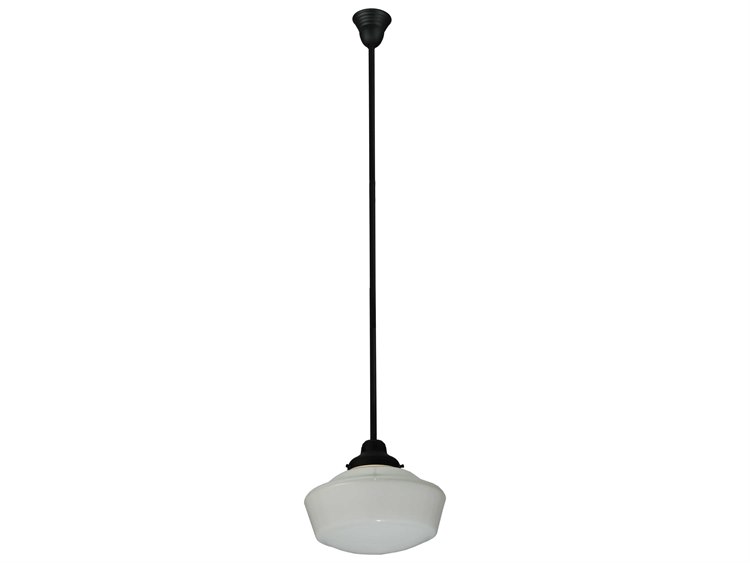 Meyda Deco 1-Light Black Pendant