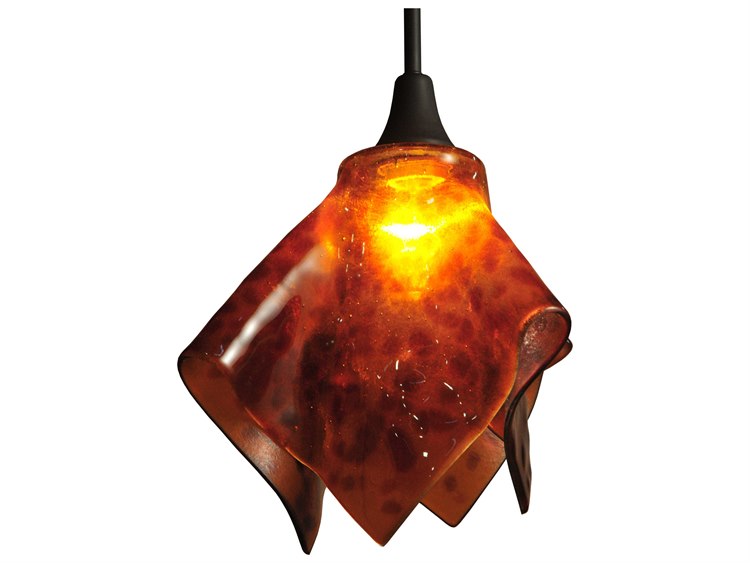 Meyda Metro Fusion 1-Light Black Pendant
