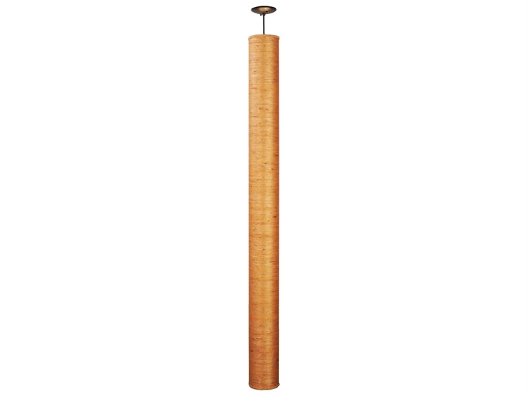 Meyda Deco 5-Light Bronze Glass Cylinder Pendant