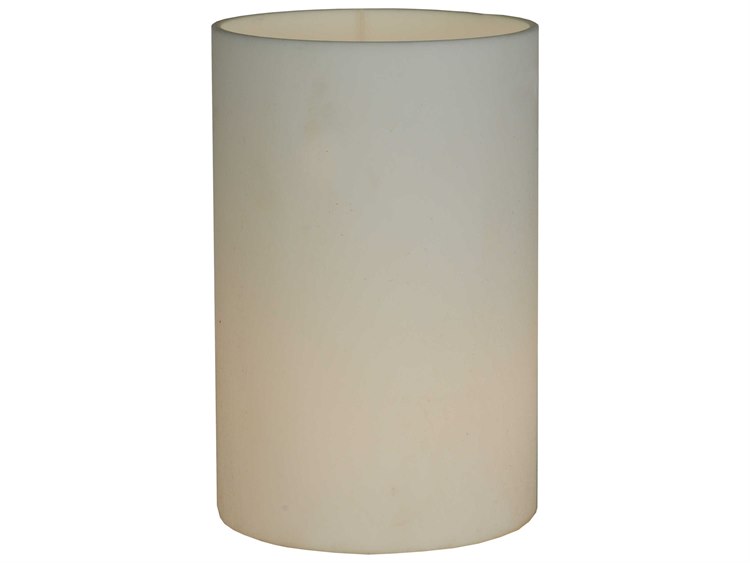 Meyda Cylinder White Flat Top Shade