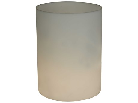 Meyda Cylinder White Flat Top Shade