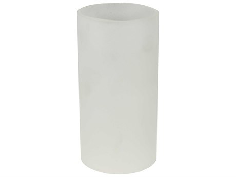 Meyda Cylinder Frosted Clear Shade