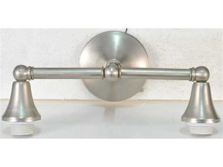 Meyda Deco 2-Light Nickel Wall Sconce