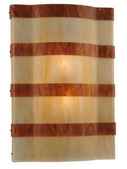Meyda Deco 23" Tall 2-Light Brown Wall Sconce