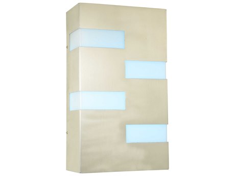 Meyda Deco 17" Tall 1-Light Off White LED Wall Sconce