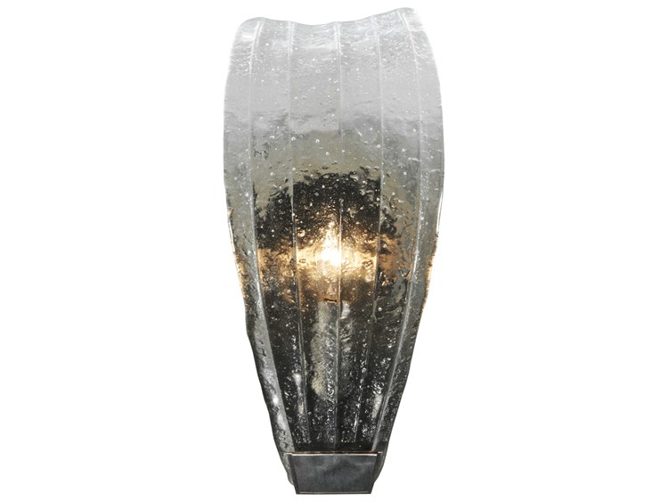 Meyda Metro Fusion 1-Light Clear Wall Sconce