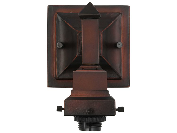 Meyda Mission Mahogany Bronze Wall Sconce Hardware