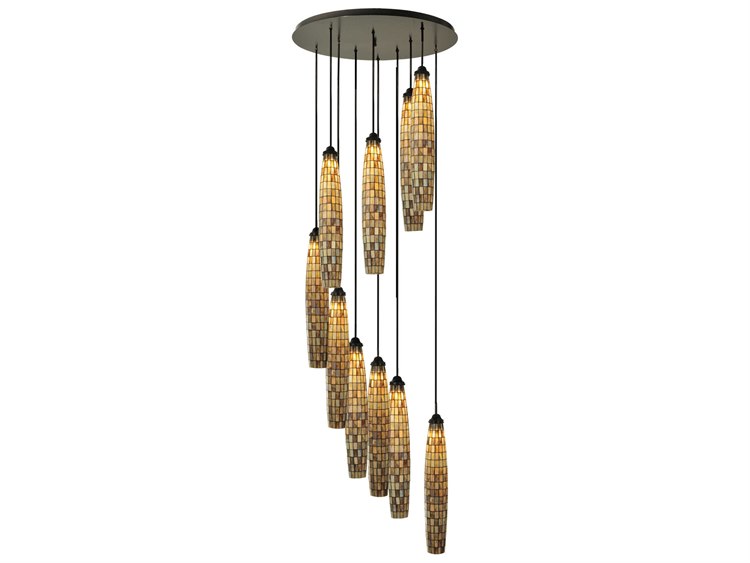 Meyda Fixtures 1-Light Bronze Pendant