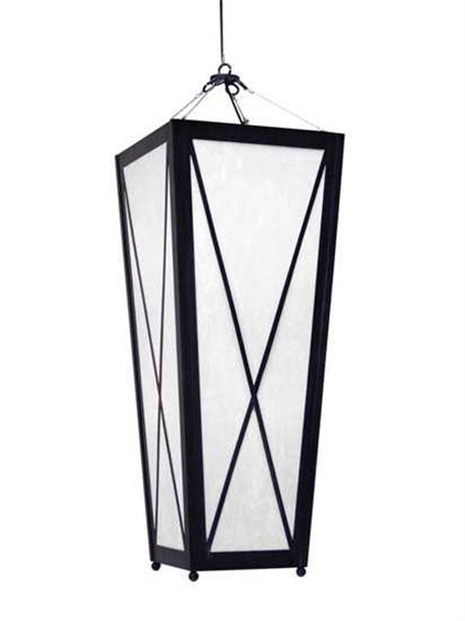 Meyda Fixtures 8-Light Black Geometric Pendant