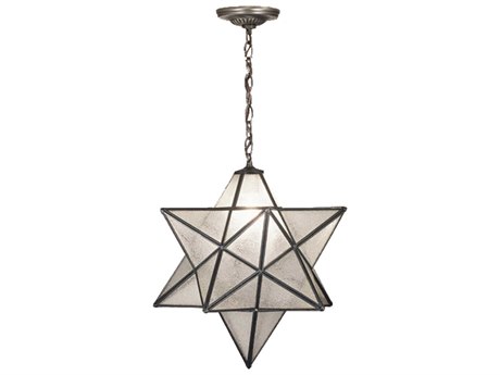 Meyda Moravian Star 24" 1-Light Bronze Pendant