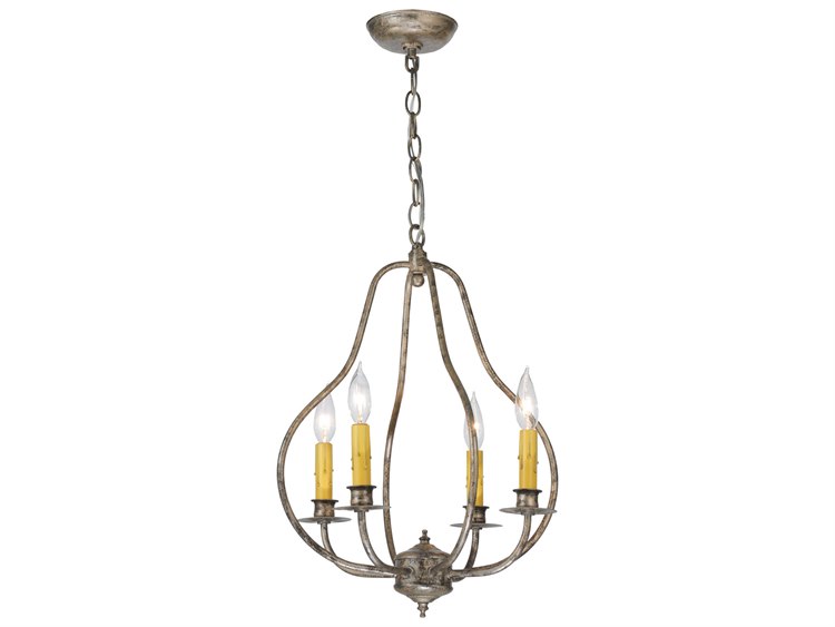 Meyda Gothic 4-Light Gray Pendant