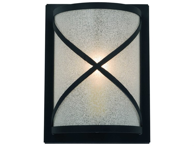 Meyda Gothic 1-Light Black Wall Sconce