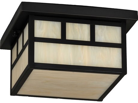 Meyda Hyde Park 2 - Light Glass Outdoor Ceiling Light