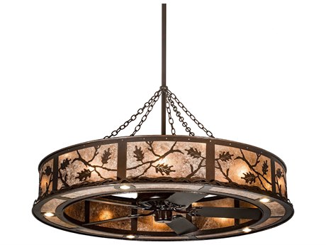 Meyda Oak Leaf 55" Ceiling Fan